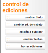 Control absoluto sobre las ediciones de trabajo en Editmaker