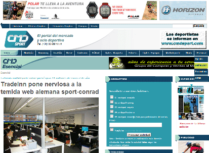 Sección profesional en el nuevo portal de cmdsport.com