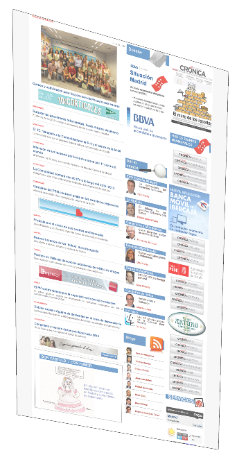 Bloques de publicidad en páginas de Editmaker